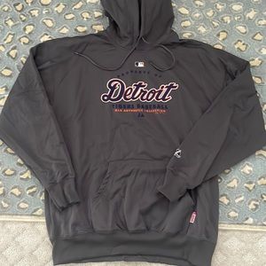 Authentic mlb player Detroit tigers majestic hoodie
